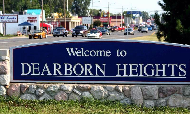 Dearborn Heights, Michigan Sign